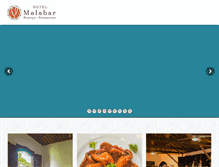 Tablet Screenshot of hotelmalabar.com